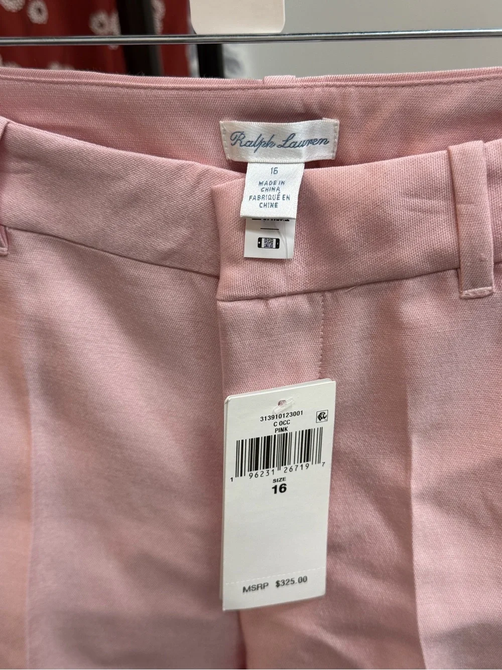 Ralph Lauren Pink Girls' Dress Pants